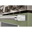 KitchenAid® 30'' Smart Commercial-Style Dual Fuel Range with 4 Burners KFDC500JAV