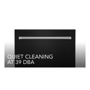 Kitchenaid® 39 dBA Dishwasher with Third Level Utensil Rack KDTE204KBL