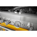 KitchenAid® 36'' Smart Commercial-Style Gas Range with 6 Burners KFGC506JYP
