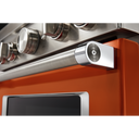 KitchenAid® 30'' Smart Commercial-Style Gas Range with 4 Burners KFGC500JSC