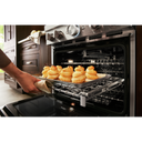 KitchenAid® 30'' Smart Commercial-Style Gas Range with 4 Burners KFGC500JSC