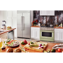 KitchenAid® 36'' Smart Commercial-Style Dual Fuel Range with 6 Burners KFDC506JAV