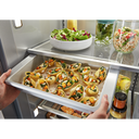 Kitchenaid® 25.5 Cu Ft. 42 Built-In Side-by-Side Refrigerator with PrintShield™ Finish KBSN702MBS