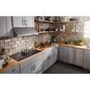 Kitchenaid® 36" Electric Cooktop with 5 Elements and Touch-Activated Controls KCES956KBL
