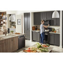 Kitchenaid® 30-Inch 5-Burner Gas Convection Range KFGG500EBS