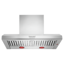 Kitchenaid® 48'' 585 or 1170 CFM Motor Class Commercial-Style Wall-Mount Canopy Range Hood KVWC958KSS