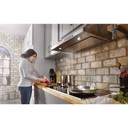 Kitchenaid® 36" Electric Cooktop with 5 Elements and Knob Controls KCES556HSS