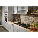Kitchenaid® 36" Electric Cooktop with 5 Elements and Knob Controls KCES556HSS