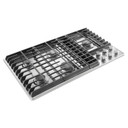 Kitchenaid® 36" 5 Burner Gas Downdraft Cooktop KCGD506GSS