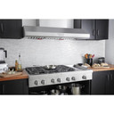 KitchenAid® 48'' 6-Burner Commercial-Style Gas Rangetop with Griddle KCGC558JSS