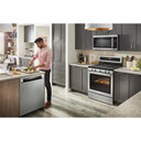 Kitchenaid® 44 dBA Dishwasher in PrintShield™ Finish with 360° Max Jets™ Third Rack KDPM604KPS