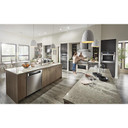 Kitchenaid® 44 dBA Dishwasher in PrintShield™ Finish with 360° Max Jets™ Third Rack KDPM604KPS