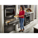 Kitchenaid® 30'' Slow Cook Warming Drawer with PrintShield™ Finish KOWT100EBS