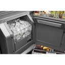 Kitchenaid® 26.8 Cu. Ft. Standard-Depth French Door Refrigerator with Exterior Ice and Water Dispenser KRFF577KBS