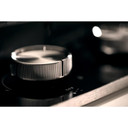 Kitchenaid® 30" Gas-on-Glass Cooktop KCGG530PBL