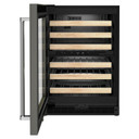 Kitchenaid® 24" Panel-Ready Undercounter Wine Cellar with Wood-Front Racks KUWL214KPA