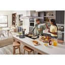 Kitchenaid® 30-Inch 5-Element Sensor Induction Cooktop KCIG550JSS