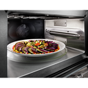 Kitchenaid® 30 Combination Wall Oven with Even-Heat™  True Convection (Lower Oven) KOCE500ESS