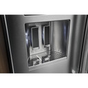 Kitchenaid® 26.8 Cu. Ft. Standard-Depth French Door Refrigerator with Exterior Ice and Water Dispenser KRFF577KPS