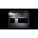Jennair® 48" RISE™ Gas Professional-Style Range with Infrared Grill JGRP648HL