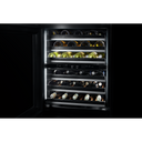 Jennair® NOIR™ 24 Built-In Undercounter Wine Cellar - RIght Swing JUWFR242HM