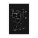 Jennair® RISE™ 24” Under Counter Microwave Oven with Drawer Design JMDFS24JL