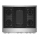 Jennair® 36" NOIR™ Dual-Fuel Professional-Style Range JDRP636HM