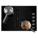 Jennair® Black Floating Glass 30 JX3™ Electric Downdraft Cooktop JED3430GB