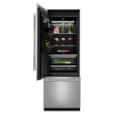 Jennair® Panel-Ready 30 Built-In Bottom-Mount Refrigerator, Left Swing JBBFL30NMX