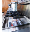 Jennair® RISE™ 48 Dual-Fuel Professional Range with Chrome-Infused Griddle JDRP548HL