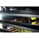 Jennair® NOIR™ 24 Built-In Undercounter Wine Cellar - Left Swing JUWFL242HM