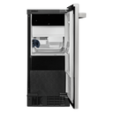 Jennair® Panel-Ready 15 Undercounter Ice Machine with Articulating Hinge with Drain Pump JUIFX15HX