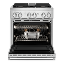 Jennair® NOIR™ 30 Dual-Fuel Professional Range JDRP430HM