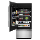 Jennair® 36” Panel-Ready Built-In Bottom-Freezer Refrigerator (Left-Hand Door Swing) JB36NXFXLE