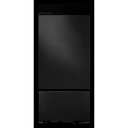 Jennair® 36” Panel-Ready Built-In Bottom-Freezer Refrigerator (Left-Hand Door Swing) JB36NXFXLE