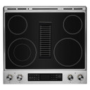 Jennair® 30" Electric Downdraft Slide-In Range JES1750ML