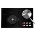 Jennair® Euro-Style 36 JX3™ Electric Downdraft Cooktop JED3536GS