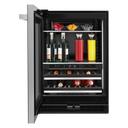 Jennair® NOIR™ 24 Built-In Undercounter Beverage Center - Left Swing JUBFL242HM