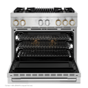 Jennair® RISE™ 36 Dual-Fuel Professional Range with Gas Grill JDRP636HL