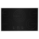 Jennair® Lustre 36" Electric Radiant Cooktop with Emotive Controls JEC4536KS