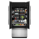 Jenn-Air® 36-Inch Built-In French Door Refrigerator JF36NXFXDE