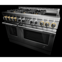 Jennair® 48 RISE™ Gas Professional-Style Range with Chrome-Infused Griddle JGRP548HL