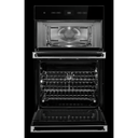 Jennair® NOIR™ 27 Combination Microwave/Wall Oven JMW2427LM