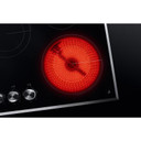 Jennair® 36" Oblivion Glass Radiant Cooktop with Halo-Effect Knobs JEC3536HB