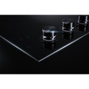 Jennair® 36" Oblivion Glass Radiant Cooktop with Halo-Effect Knobs JEC3536HB