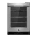 Jennair® RISE™ 24  Under Counter Glass Door Refrigerator, Right Swing JUGFR242HL