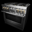Jennair® 36" RISE™ Dual-Fuel Professional-Style Range JDRP436HL