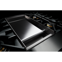 Jennair® 48 NOIR™ Gas Professional-Style Range with Chrome-Infused Griddle JGRP548HM