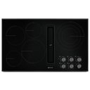 Jennair® Black Floating Glass 36 JX3™ Electric Downdraft Cooktop JED3536GB