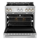 Jennair® RISE™ 36 Gas Professional-Style Range with Grill JGRP636HL